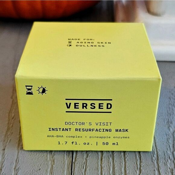 VERSED Doctor's Visit Instant Resurfacing Mask NEW - Picture 2 of 16